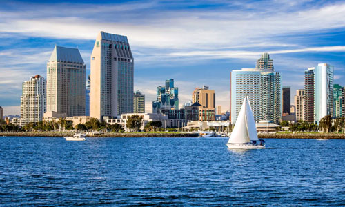 San Diego scenic view